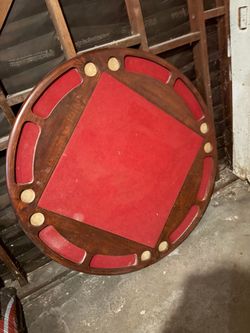 Poker table