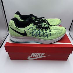 Nike Air Zoom Pegasus Running Shoes Volt/Black Size 14 – Excellent Condition No Box