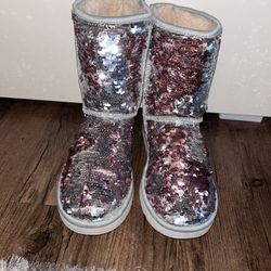 Sequins Ugg Boots Size 8