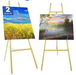 NEW IN BOX Gold Display Easels, Wedding, events