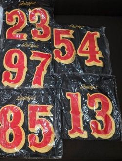 49ERS FOOTBALL JERSEY SAN FRANCISCO $50. CASH PLEASE