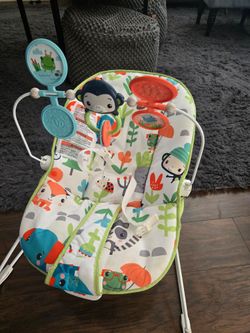 Fisher-Price Baby's Bouncer,  Forest Explorers  theme