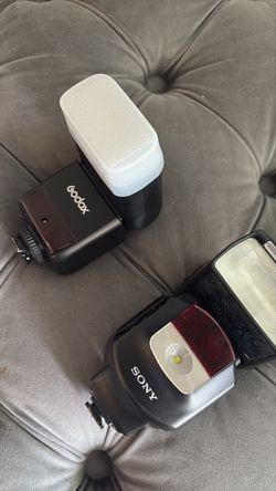 Godox and Sony flash attachments