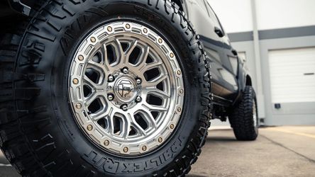 Fuel Wheels FC881 Surge Gloss Silver with Machined 17x9/5 /6 Lugs -12mm / +1mm / +20mm (According to Vehicle)