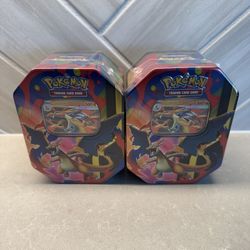 Pokemon Mega Charizard Tins
