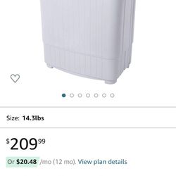 Portable Mini Washer/dryer 