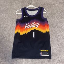Devin Booker Valley Jersey Phoenix Suns Size Small