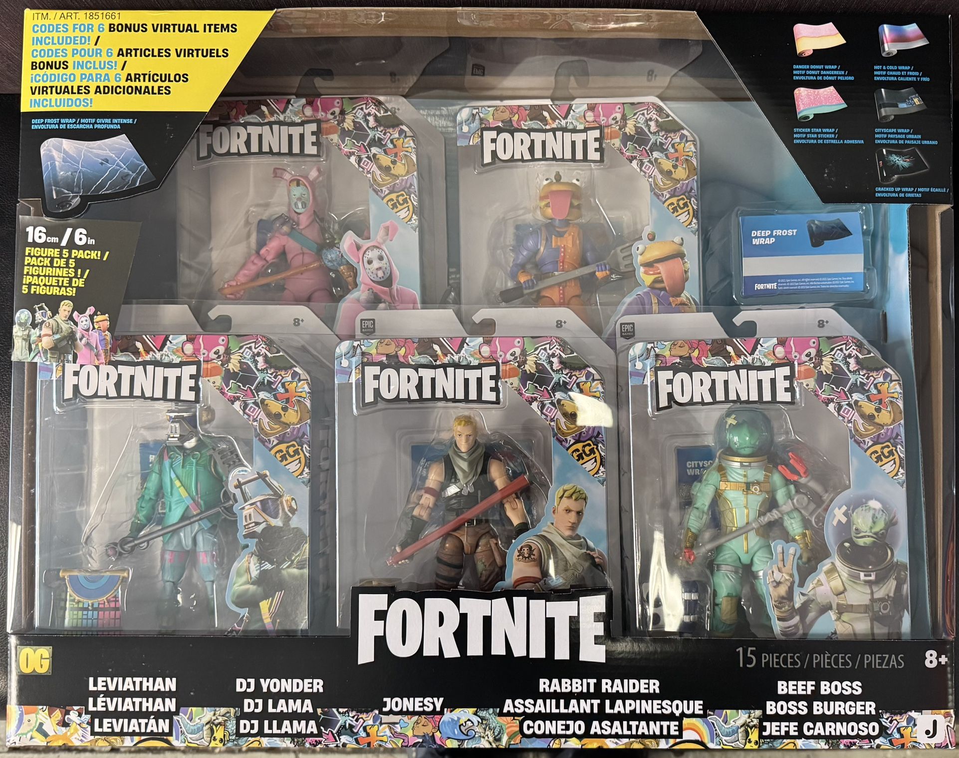 New Fortnite Set of 5