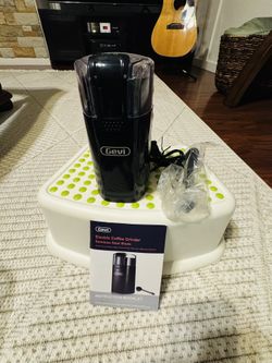 Electric Coffee Grinder with Stainless Steel Blades