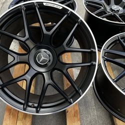 21” AMG GT 63 S GT63 FORGED MERCEDES BENZ 43 53 OEM FACTORY STOCK WHEELS RIMS