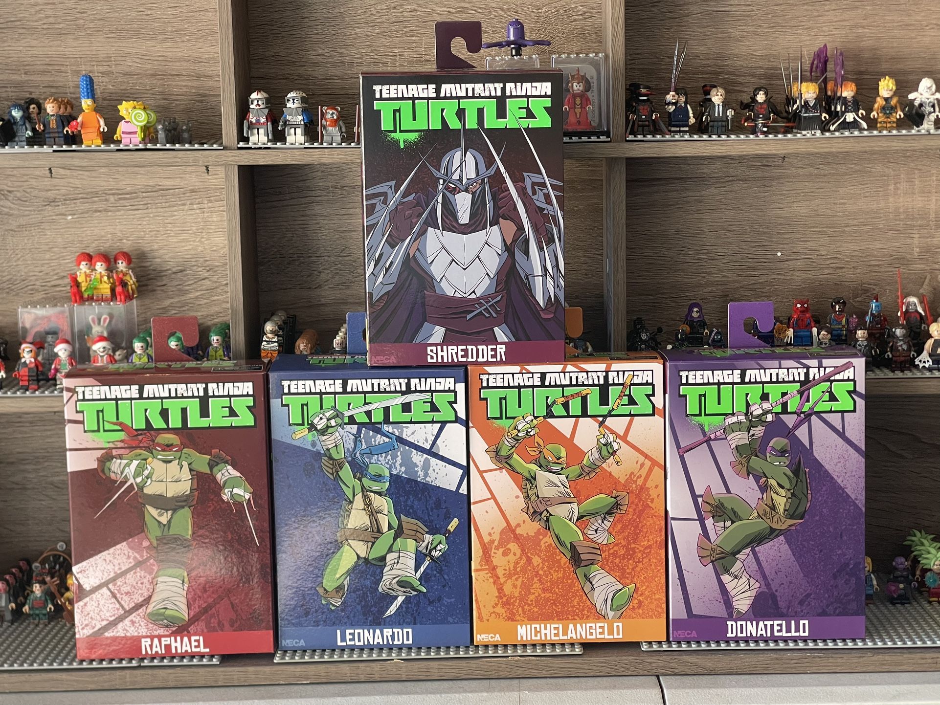 Neca Ninja Turtles Set Of 5 Figures New