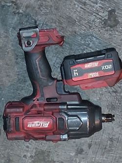 Hilleman 20V Cordless Impact Wrench with Battery