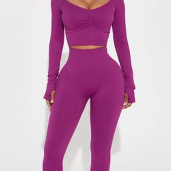 Women’s Active Lifestyle Active Set - Plum