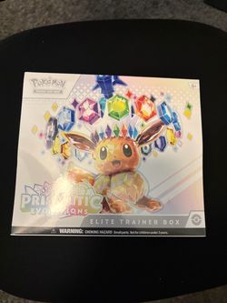 Pokémon Prismatic Evolutions Elite Trainer Box