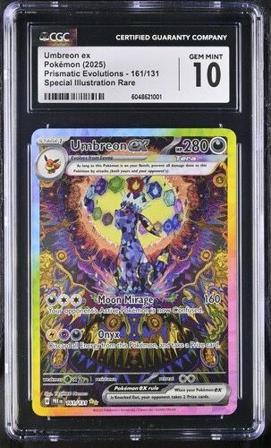 CGC 10 Umbreon EX Prismatic Evolutions