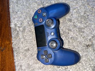 Blue ps4 controller