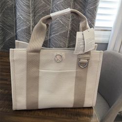 Two-Tone Canvas Mini Tote Bag 4.5L
