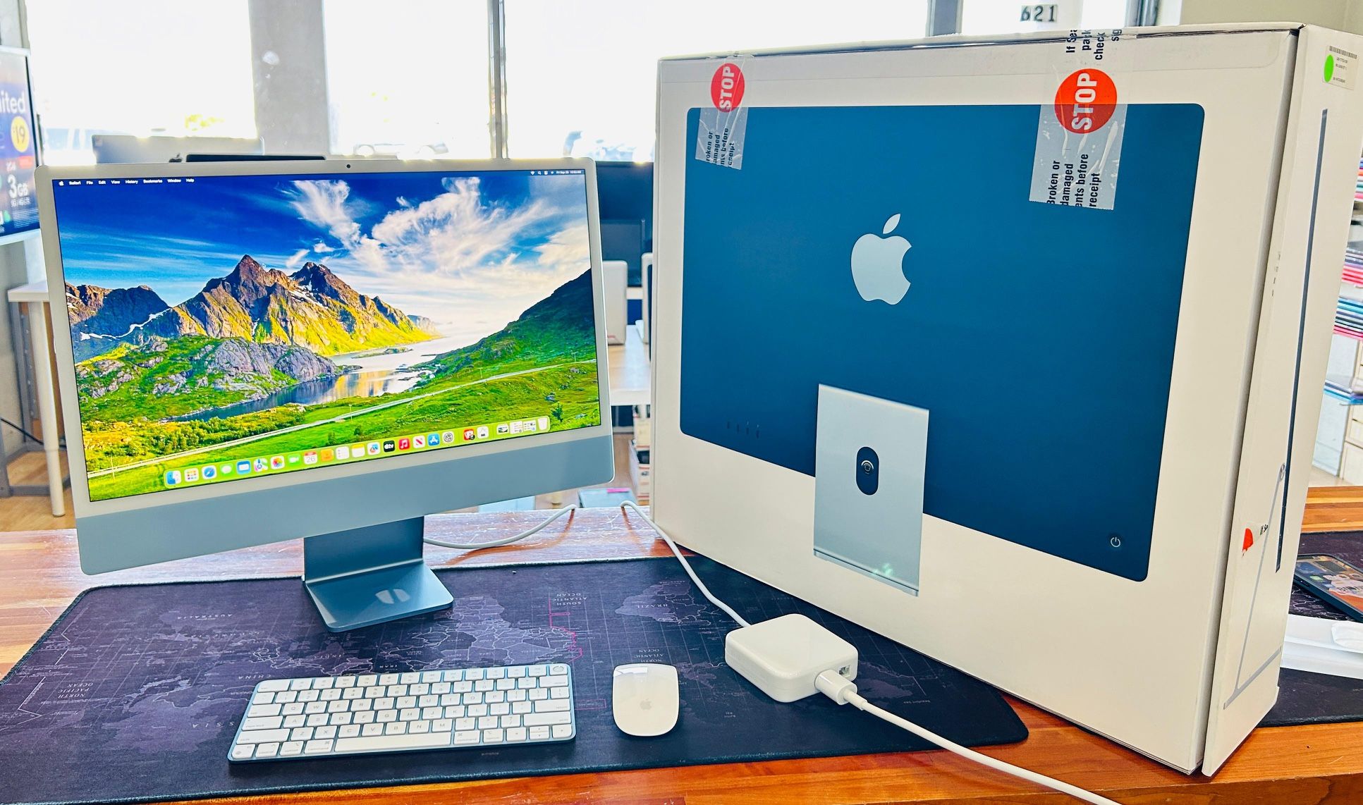 Apple IMAC 24” 2021 M1 8GB 2TB -Like New Fully Functional