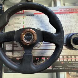 NRG Quick Release With Steering Wheel