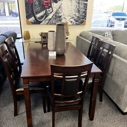 Dining Table With 6 Chairs 