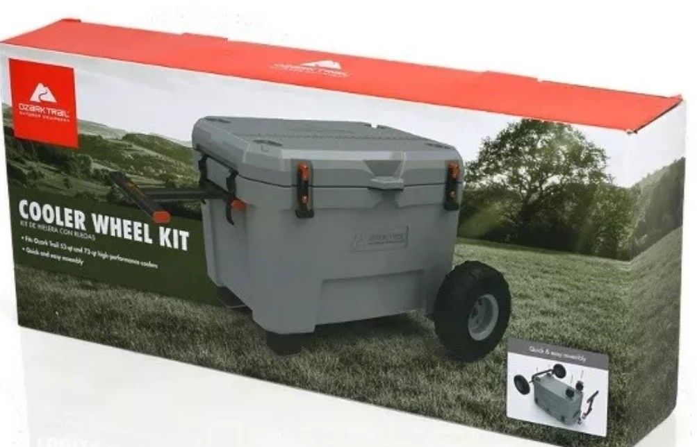 Ozark Trail Premium Cooler Wheel Kit BRAND NEW IN BOX