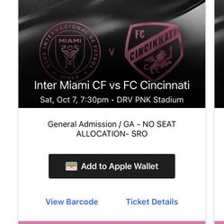 Intermiami Tickets 