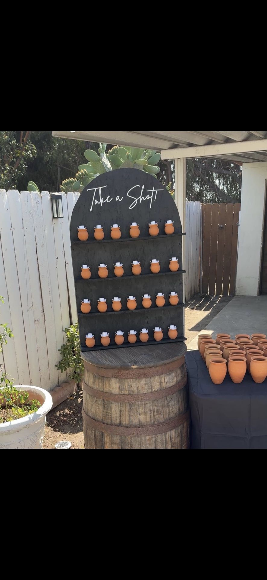 Mini Take A Shot Board
