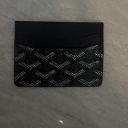 Brown Goyard Card Holder