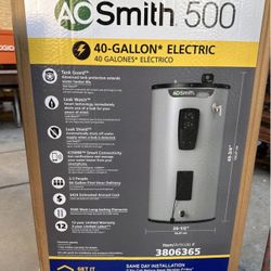 Smith 500, 40 Gal Water Heater