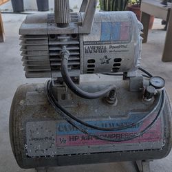 Air compressor - 4 gallon - 1/2 HP