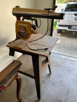 DeWalt model 7740 radial arm saw
