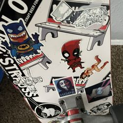 Like New Skateboard With Collection Of Stickers