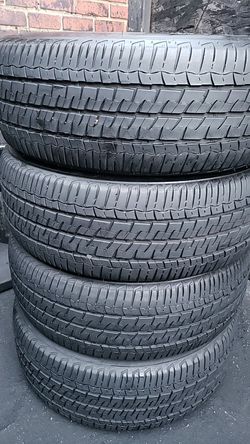 Four matching Firestone tires for sale 195/55/16
