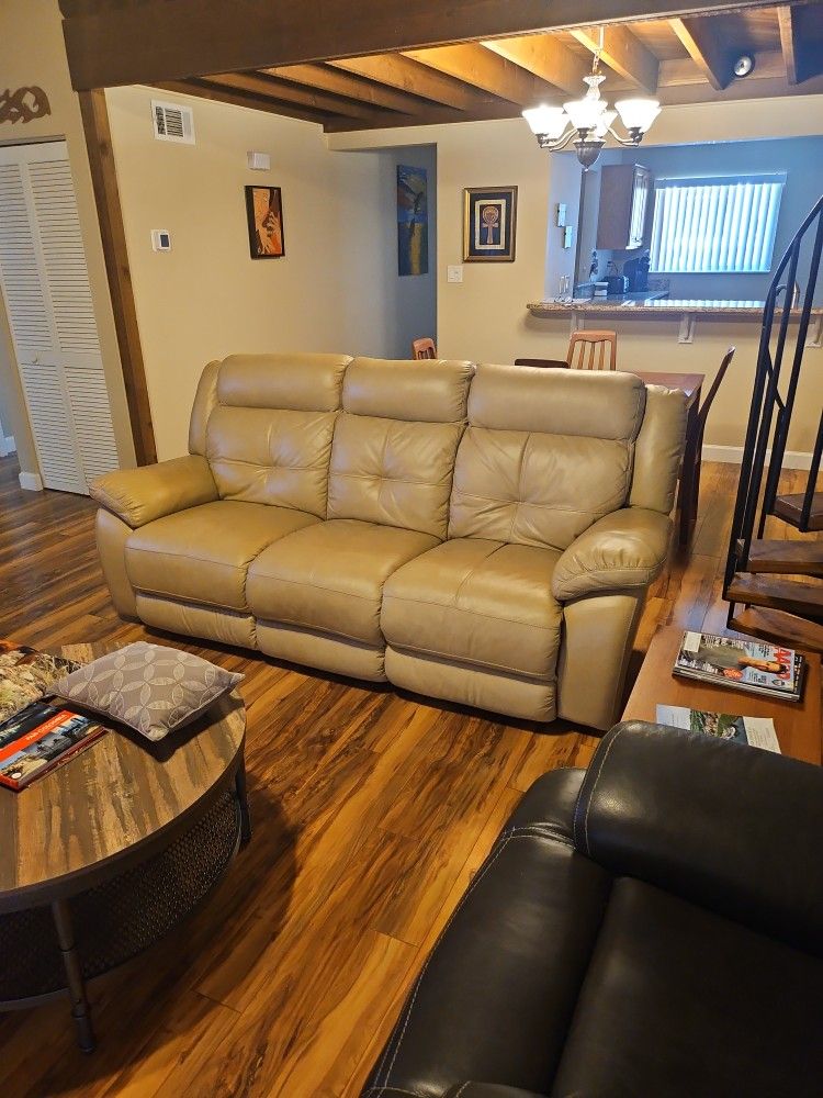 Large Leather Couch