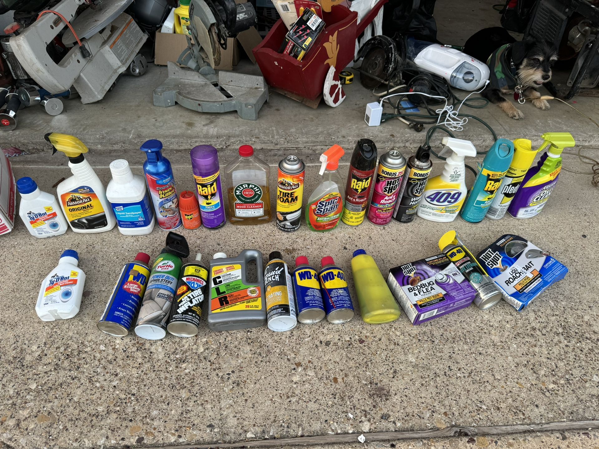 PRICE IS FIRM! Big Lot Of Household & Garage Items