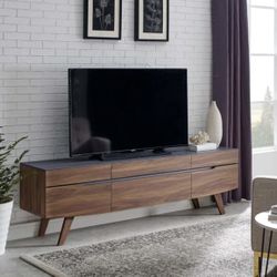 Mid Century TV Stand 71”