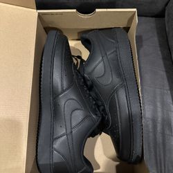 Brand New All Black Nike Court Vision Lo. 