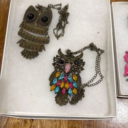 Jewelry Owls 