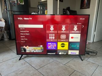 55 Inch 4K QLED TCL Smart TV