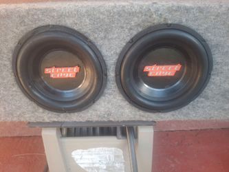 SPEAKERS BOSINAS 10 INCHES GOOD CONDICIÓN ABLO ESPAÑOL