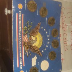 1992 Shell Gasoline Presidential Collector Coin Set