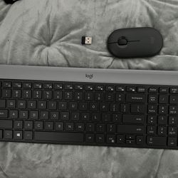 Logitech Keyboard with Mouse