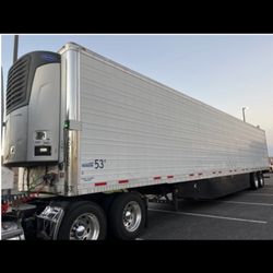 2013 CIMC Vanguard Reefer with Carrier 7500 Unit