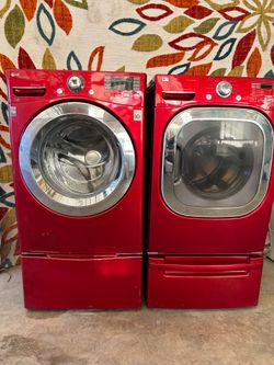 LG washer and dryer laundry