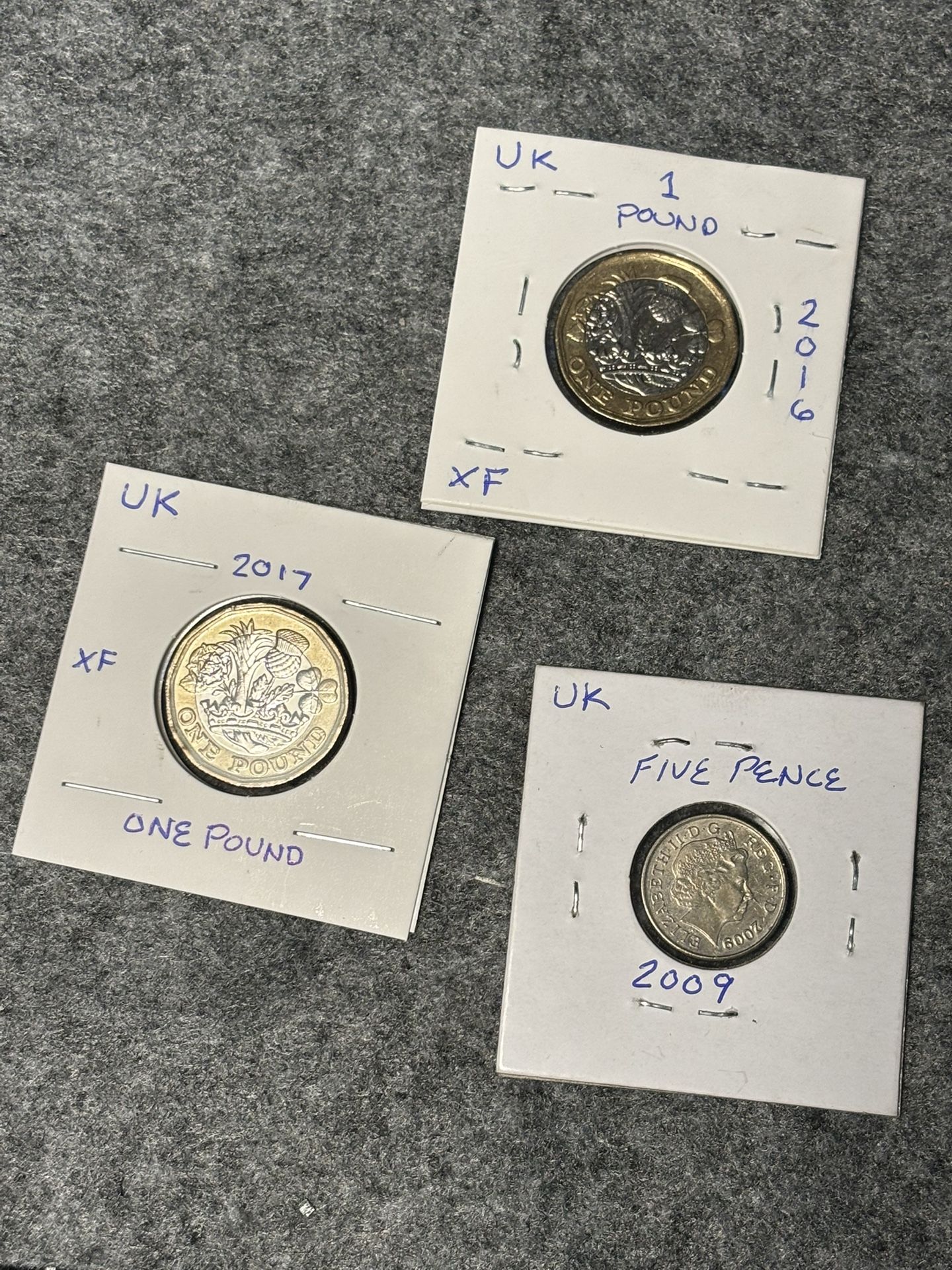 Three Coins : Great Britain