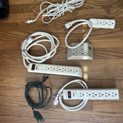 ⚡️ 6 Extension Cords / Surge Protector Bundle 
