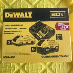 DEWALT .   Battery and  Charger.  