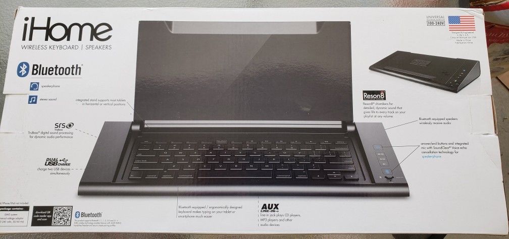 ¡HOME WIRELESS KEYBOARD AND SPEAKERPHONE ,BLUETOOTH  AUDIO SYSTEM