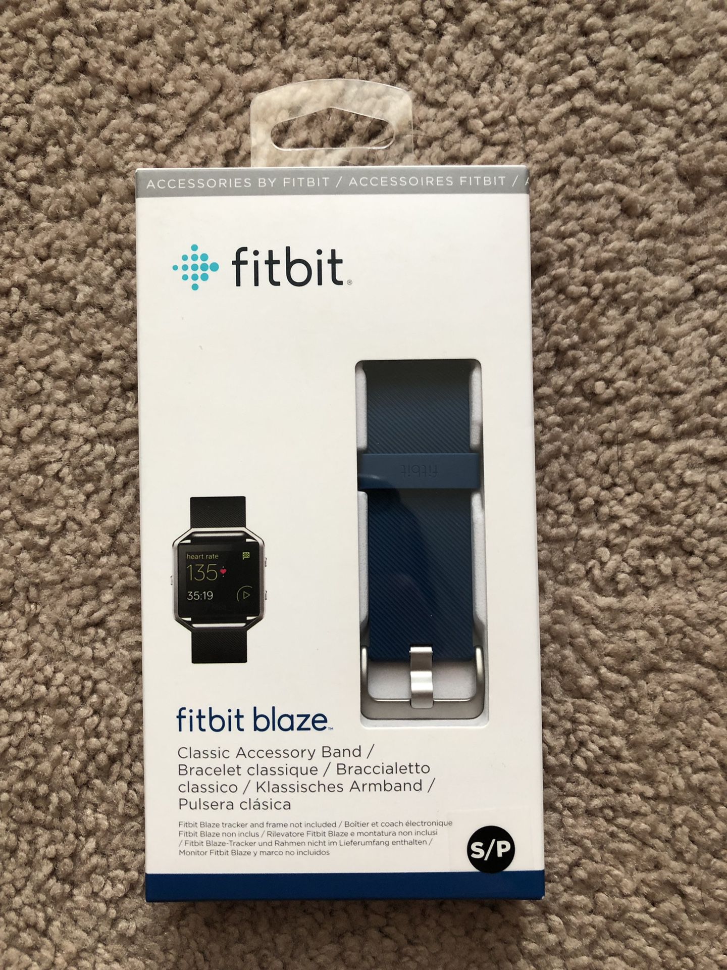 New Fitbit Blaze Band Size Small Blue