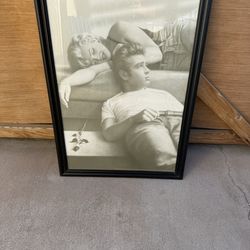 Picture frame. James Dean Marilyn Monroe